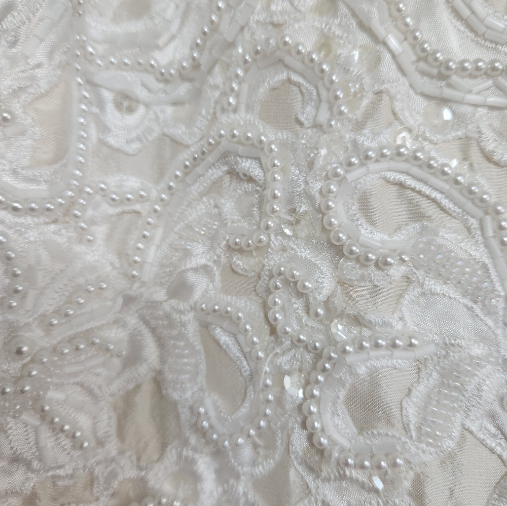 Demetrios Ilissa Vintage Wedding Dress/Gown(Carolyn Bessette-Kennedy Inspired) - Picture 5 of 10